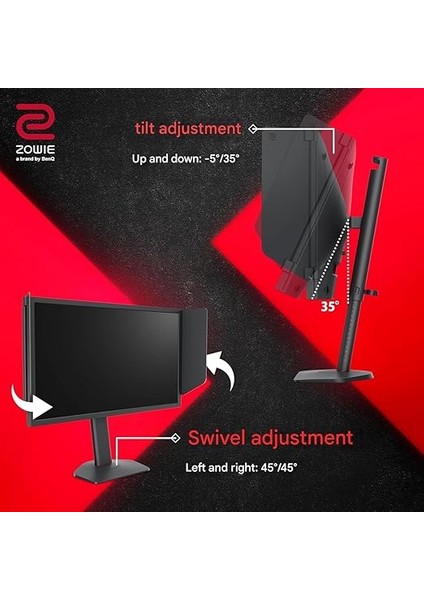 Zowie XL2586X+ 24,1'' 600Hz Fhd 3xhdmı Dp New Fast Tn Dyac 2 S-Switch E Spor Oyun Monitör indirimleri