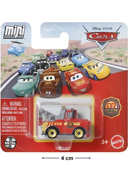Mini Racers Radiator Springs Race & Rescue Mater - 2025 Case