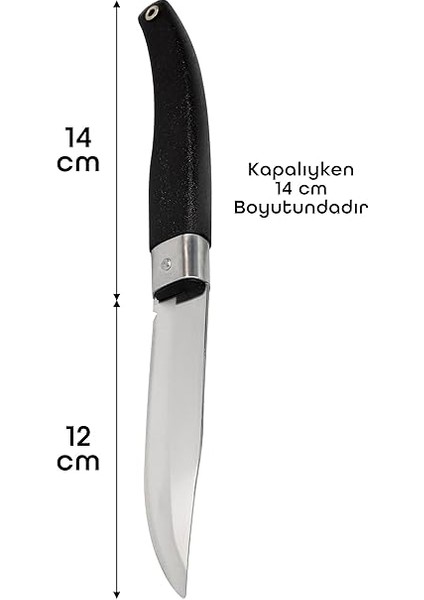 Denizli Yatağan Paslanmaz Çelik Çakı Büyük Plastik Saplı 26 cm fırsatları