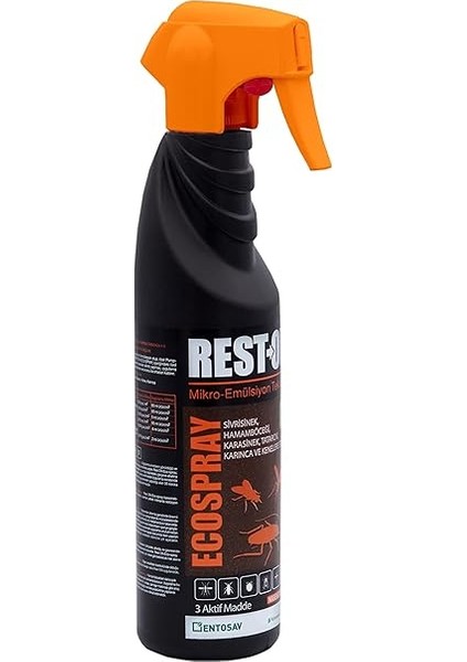 Rest-On Eco-Spray, Hamamböceği, Haşere, Karınca, Sivrisinek, Kene Ilacı Sprey 400 ml fiyatları