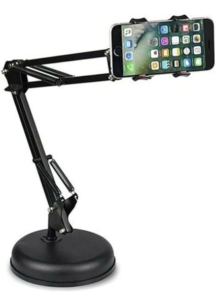 Masaüstü Tablet Telefon Tutucu Ayarlanır Katlanır Seviyeli Tutucu Siyah modelleri