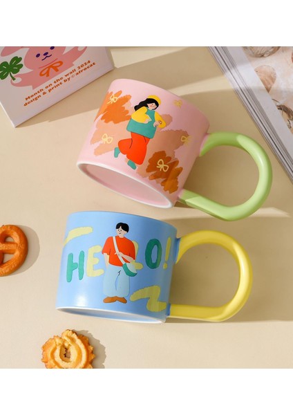 Pastel Karakter Temalı Seramik Kupa fırsatları