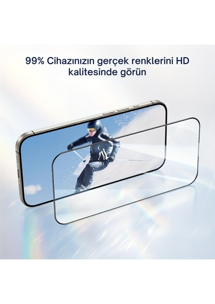 3 Adet IPHONE16 Kırılmaz Cam Ekran Koruyucu iphone 16 Ekran Koruyucu 3ADET fırsatları