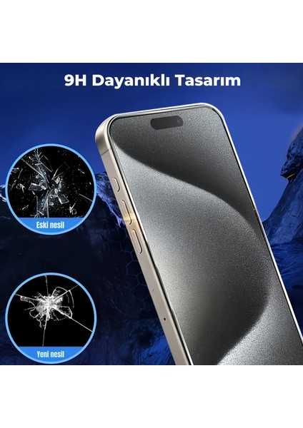 3 Adet IPHONE16 Kırılmaz Cam Ekran Koruyucu iphone 16 Ekran Koruyucu 3ADET