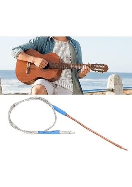 Akustik Ses Alıcı Gitar Pikap Çubuğu Piezo Elektrikli Pikap Çubuğu 2,5 mm Çıkış Fişi Akustik Gitar Pikap Için fiyatları