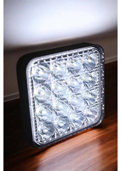 Tepe Lambası Tüm Araç Tiplerine Uygun Sis Lambası 16 LED Beyaz Renk