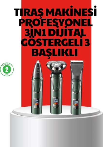 Hassas Bölgeler Için Çok Fonksiyonlu Tıraş Makinesi