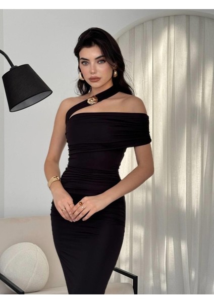 Reta Çapraz Omuz Elbise fırsatları