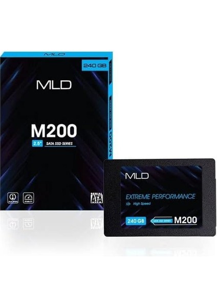 M200 240GB 2,5" Sata3 SSD R:560 Mb/s W:520 Mb/s BM-MLD25M200S23-240