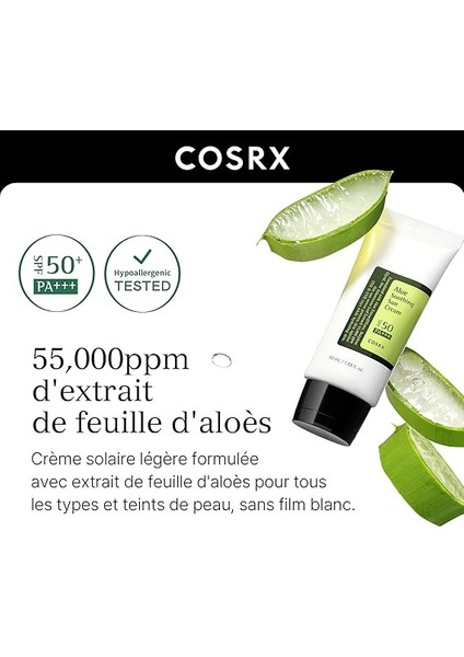 Aloe Soothing Sun Cream SPF50 Pa+++ - Yatıştırıcı Güneş Kremi 50ML fırsatları