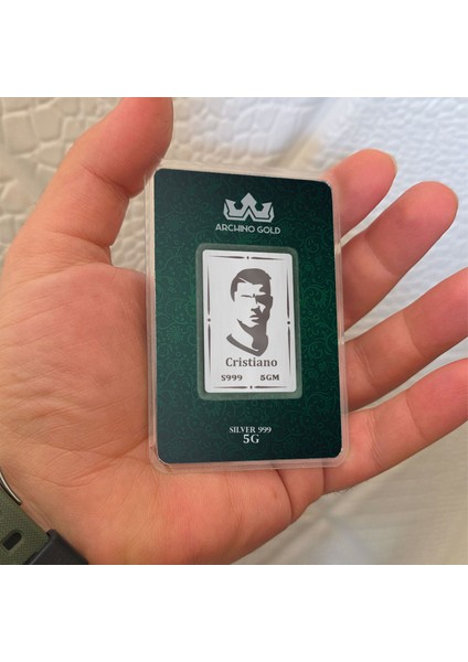 999 Ayar Gümüş ile Üretilmiş Efsane Futbolcu ve Gol Ustası Temalı Hediyeye Özel 5 Gram Gümüş KÜLÇESI-686 modelleri