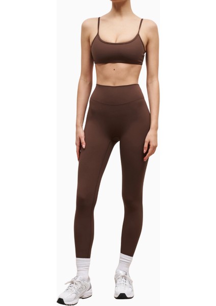 Base Sculpting Leggings Yüksek Bel Şekillendirici Kadın Tayt