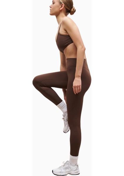 Base Sculpting Leggings Yüksek Bel Şekillendirici Kadın Tayt