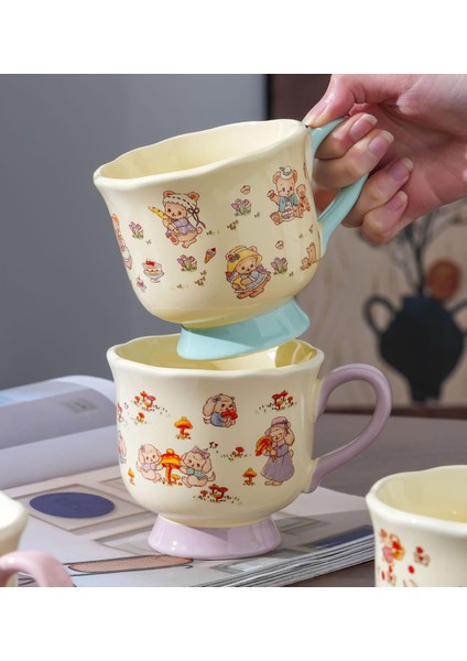 Masal Bahçesi Temalı Seramik Kupa fırsatları