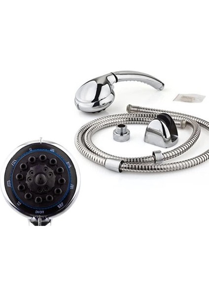 Terapi Etkili 8 Fonksiyonlu Duş Başlığı Seti