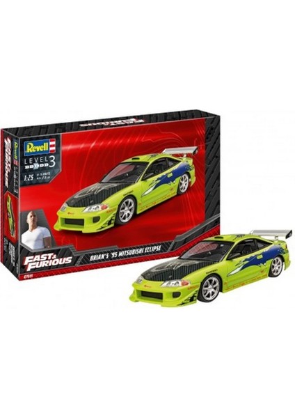 Revell 07691 Fast & Furious Brian's 1995 Mitsubishi Eclipse fiyatları