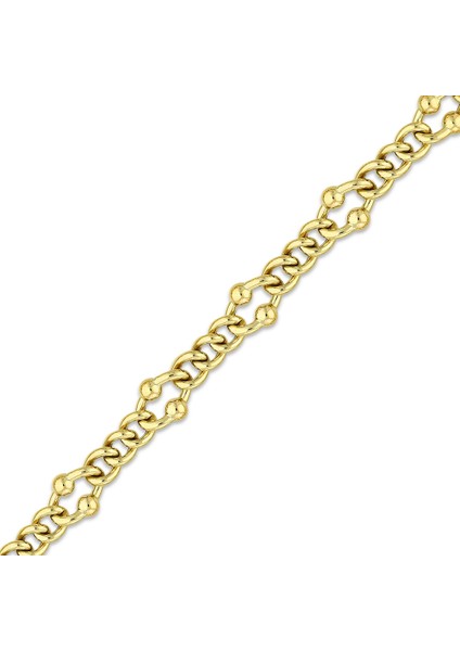 Altın Zincir Bileklik - 14K fiyatları