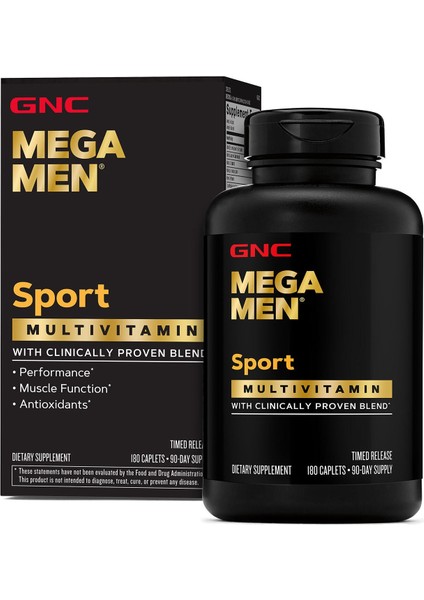 Mega Men Sport Multivitamin – 180TABLET