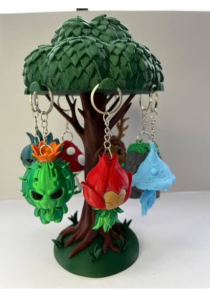 - 3D Ruh Hali Ağacı – 7 Figürlü Anahtarlık Seti | Renkli, Dekoratif ve Eğlenceli Masa Aksesuarı fiyatları