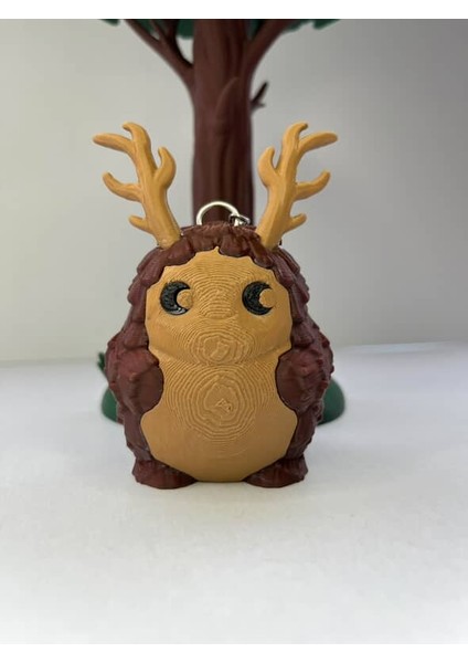 - 3D Ruh Hali Ağacı – 7 Figürlü Anahtarlık Seti | Renkli, Dekoratif ve Eğlenceli Masa Aksesuarı