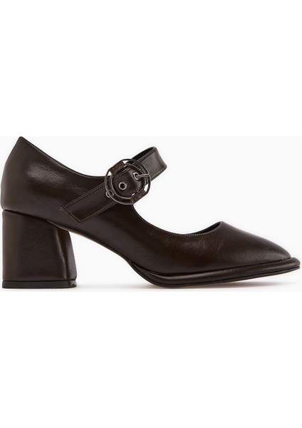 Nana Kahve Tokalı Topuklu Kadın Ayakkabı fiyatları