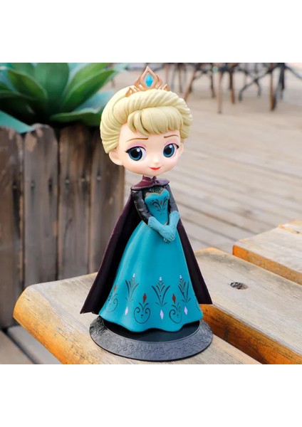 Karlar Ülkesi Frozen Prenses Elsa Anime Karakter Figür Oyuncak Dekoratif Hediyelik Biblo Bebek Mdl 3 fırsatları