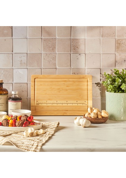 Bambu Metron Kesme Tahtası