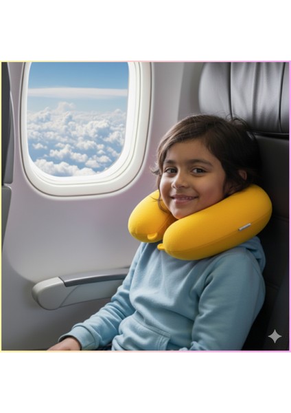 Polar Araç Boyun Yastığı 35X28 cm | Araba Uçak Otobüs Ev ve Ofis Seyahat Yolculuk Yastığı modelleri