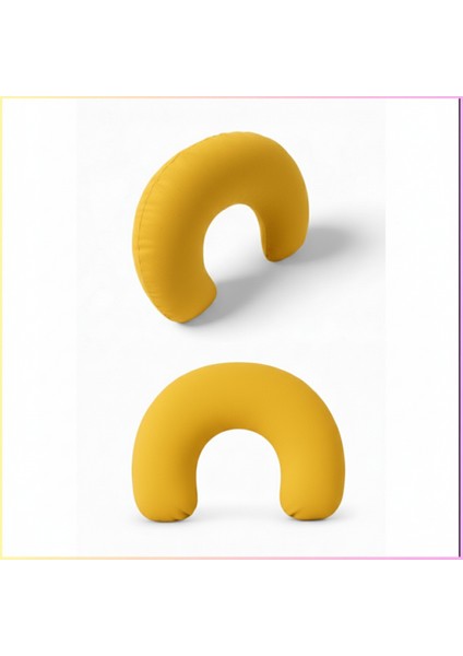 Polar Araç Boyun Yastığı 35X28 cm | Araba Uçak Otobüs Ev ve Ofis Seyahat Yolculuk Yastığı