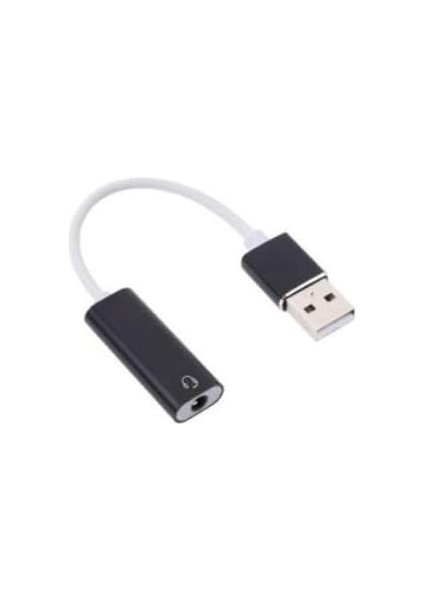 USB Den Mikrofonlu Kulaklık Çevirici (Usb To 3.5 mm Jack) Playstation Uyumlu Bilgisayar Ses Kartı Kablosu 3.5 mm Jack (Dişi) Girişli Ses Adaptörü 7.1 Dönüştürücü Ps3 Ps4 Ps5 Uyumlu (Beyaz) indirimleri