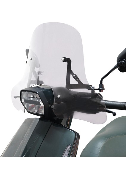 Lambretta X300 2023-2024 Uyumlu Ön Cam Şeffaf 45 cm modelleri