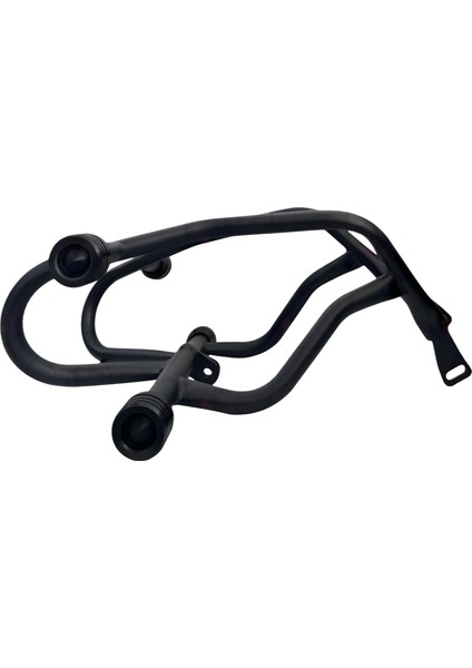 Tvs Rtr 200 Özel Mat Siyah Büyük 4 Takozlu Koruma Demiri