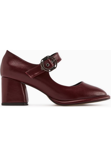 Nana Bordo Tokalı Topuklu Kadın Ayakkabı fiyatları