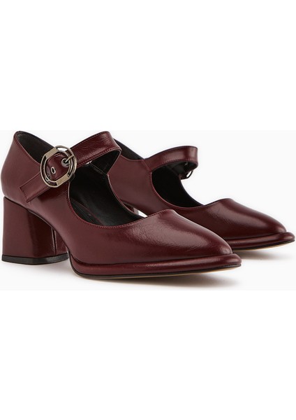 Nana Bordo Tokalı Topuklu Kadın Ayakkabı fırsatları