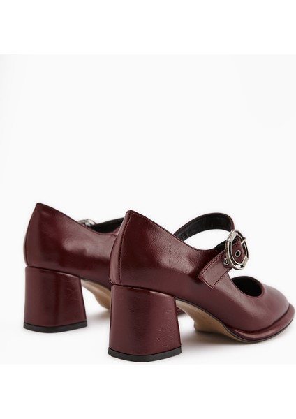 Nana Bordo Tokalı Topuklu Kadın Ayakkabı indirimleri