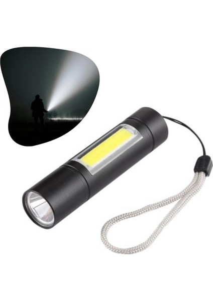 Solar Kutulu Mini El Feneri – Taşınabilir LED Kamp ve Acil Durum El Lambası