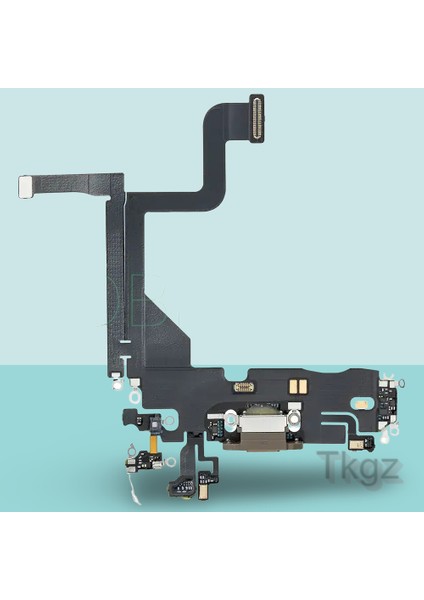 Apple İphone 13 PRO Full Şarj Soketi Filmi FLEX Orjinal (GOLD)