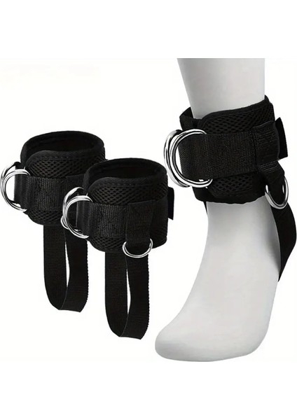 Ayak Kayışı Ankle Strap Bilek Kayışı Ayak Kayışı Fitness Çekiş Aparatı Direnç Ayak Çekme Aparatı