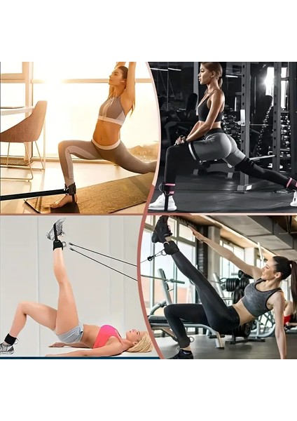 Ayak Kayışı Ankle Strap Bilek Kayışı Ayak Kayışı Fitness Çekiş Aparatı Direnç Ayak Çekme Aparatı fiyatları