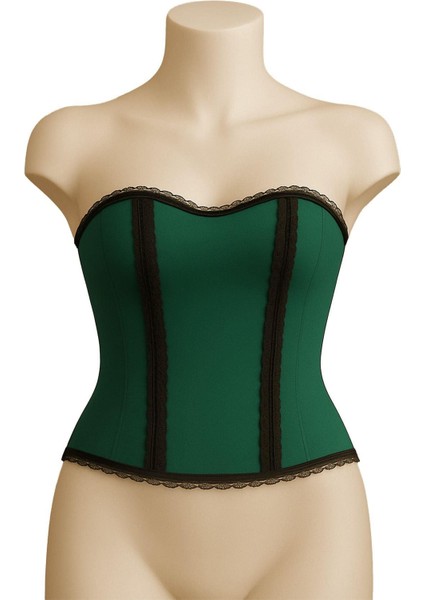 Yeşil Mı Emay 9155 F Fırfırlı Terletici Büstiyer