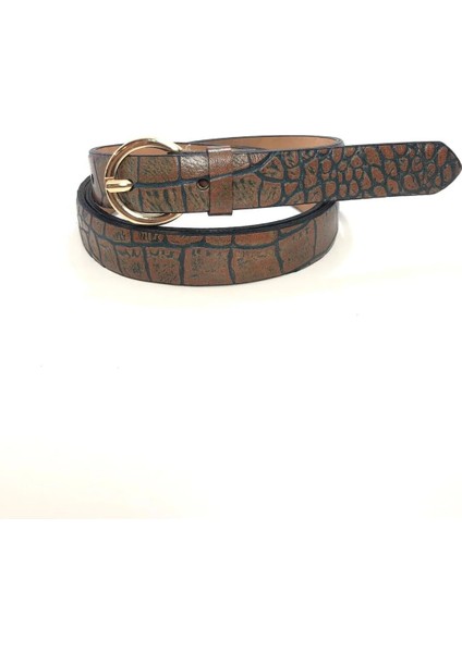 Essi̇e Kahverengi̇ Renk Kemer