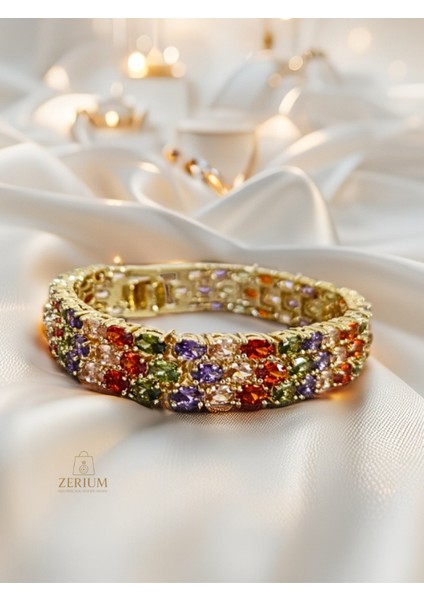 Şık ve Zarif Vip Model Renk Cümbüşü Bileklik