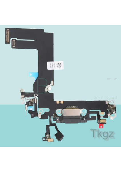 Apple Iphone 13 Mini Full Şarj Soketi Filmi Flex Orjinal (Siyah)