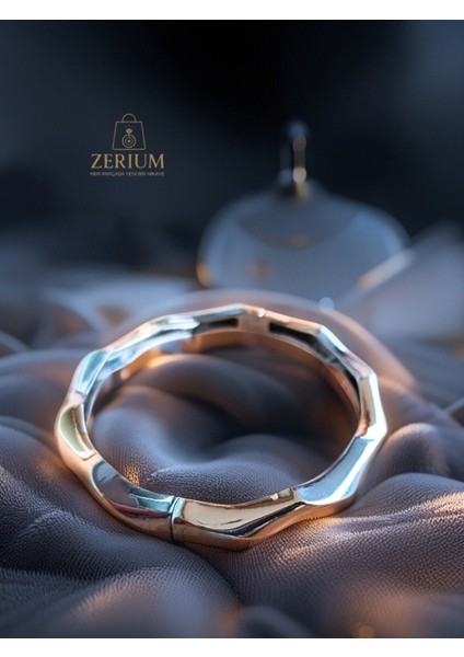 Modern Rose-Silver Eklem Bileklik modelleri