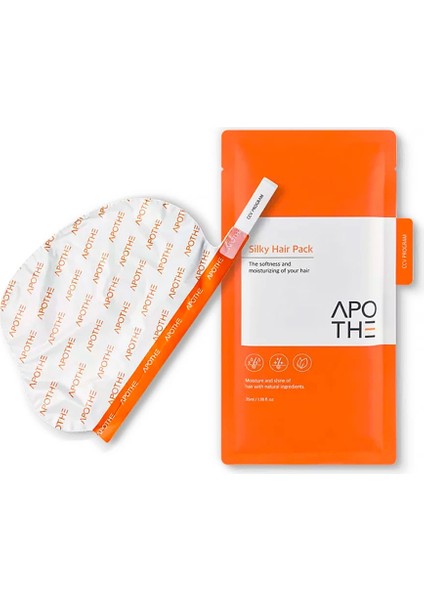 Silky Hair Pack (35ML * 5 Adet) Pürüzsüz Saçlar Için Maske Başlığı
