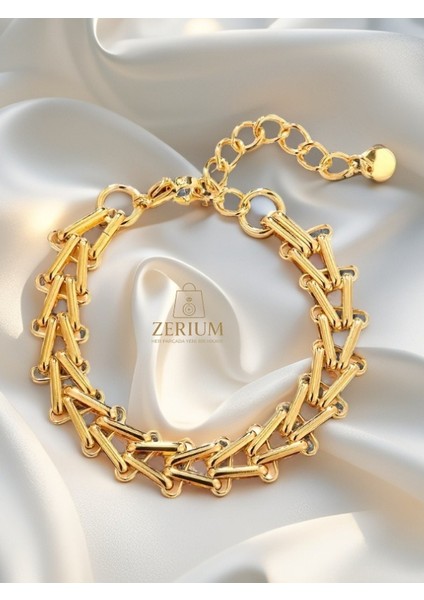 Geometrik Üçgen Desenli Dokuma Yeni Nesil Bileklik