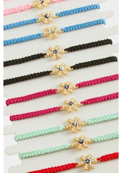 Kartanesi Makrome Örgülü Bileklik