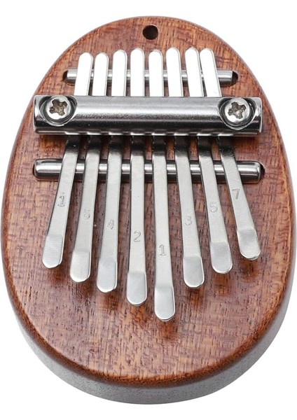 Mini Kalimba Parmak Piyano Taşınabilir Ahşap Müzik Aleti Nota Hafif Tasarım Için Pratik Müzik Eğitimi
