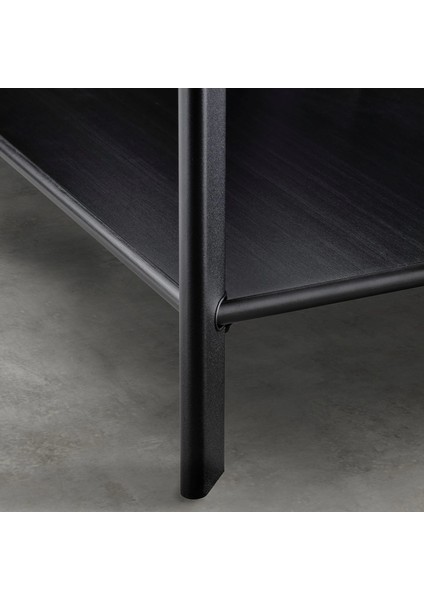 Jattesta Açık Raf Ünitesi Siyah 120 x 85 cm indirimleri