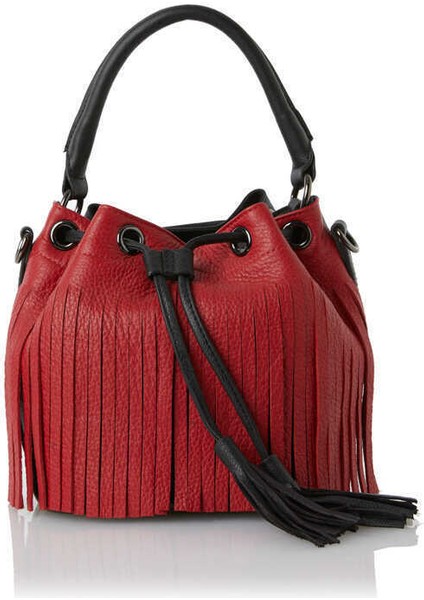 Püskül Detaylı Çanta Standart Renk K2081504_089 modelleri